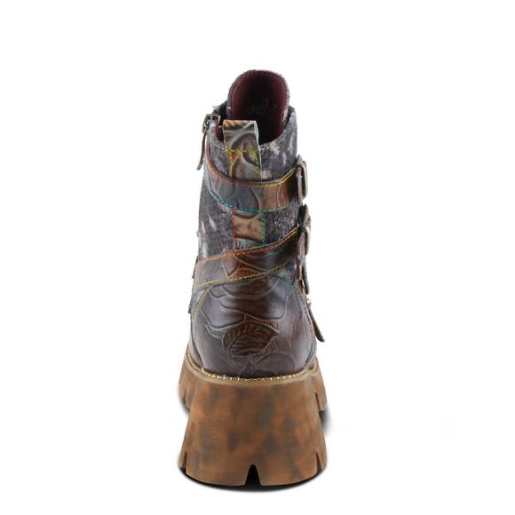 NEW SPRING STEP SHOES women's l’artiste arce boot in brown multi - Picture 4 of 7